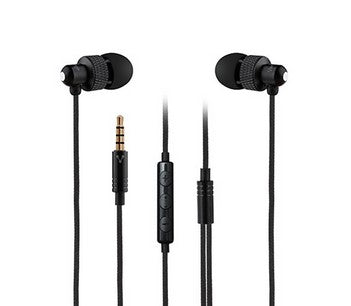 Audífonos VORAGO EP-304 - Audífonos, 3.5mm, Control de Volumen, Negro Audífonos VORAGO EP-304 - Audífonos, 3.5mm, Control de Volumen, Negro